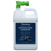 Eco Strong Outdoor Odor Eliminator yard-sprayer removes pet odors quickly from concrete surfaces.