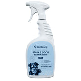 Eco Strong Pet Stain Odor Remover bottle pour for quick stain and odor control
