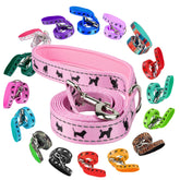 EcoBark correa para perro suave en rosa bebé, ideal para paseos cómodos.