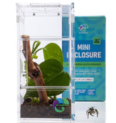 EctoTherm Jumping Spider Enclosure front view shows clear access for easy maintenance.