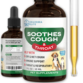 EDUZEBRA Kennel Cough Drops packaging showing portable multisymptom relief