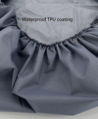 EechicSpace round bed cover hair-removal friendly for shedding pets.