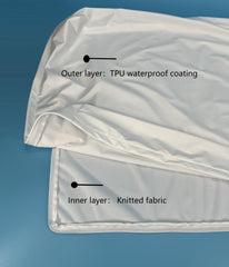 EechicSpace TPU waterproof outer layer shields bed from spills