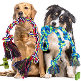 Eefitoys tough dog rope toy shows strong chew suitable for aggressive chewers
