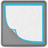 eenk pee pad tray holder wide view shows fit for 23x23–25x25 pads and spill containment