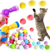 Eerrhhaq two-cat-toy-launchers for interactive indoor play