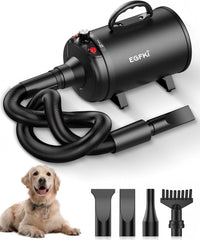EGFKI Dog Dryer front view, compact design ideal for at-home grooming