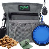Egiao Dog Treat Pouch Magnetic Closure enables hands-free training sessions