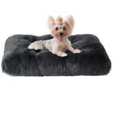Cama jaula EHEYCIGA para perro pequeño con peluche suave y reconfortante.