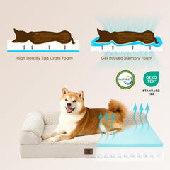 EHEYCIGA l-shaped neck support emphasizes head and neck alignment