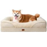 EHEYCIGA memory foam dog bed with foam-core for joint support.