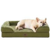 EHEYCIGA orthopedic bed memory foam egg-crate delivers even support for comfortable naps.
