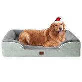 EHEYCIGA orthopedic bed XL memory-foam top view shows even joint support.