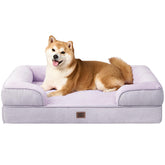 EHEYCIGA orthopedic dog bed with memory-foam profile for even support.