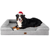 EHEYCIGA orthopedic dog bed memory foam-xl shows steady support for large dogs.