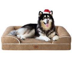 EHEYCIGA orthopedic dog bed memory-foam-xxl delivers targeted support for large breeds.
