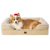 EHEYCIGA orthopedic dog bed memory foam highlights joint-friendly support for aging dogs