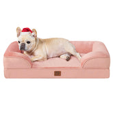 EHEYCIGA orthopedic dog bed with removable cover for easy cleaning and comfort.