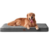 EHEYCIGA orthopedic XL dog bed with removable cover for easy cleaning and care.