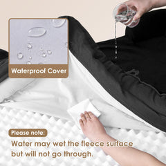 EHEYCIGA orthopedic XL dog bed waterproof bottom layer protects floors