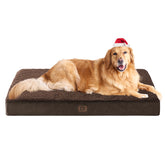EHEYCIGA orthopedic xl dog bed foam top offers structured support for large dogs