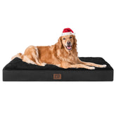 EHEYCIGA orthopedic XL dog bed front view offers extra-large comfort for big dogs
