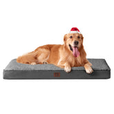 EHEYCIGA orthopedic XL dog bed in gray 44x32 offers supportive lounging for extra large dogs
