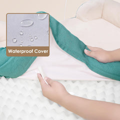 EHEYCIGA waterproof cover closeup emphasizes a dry, clean sleeping surface