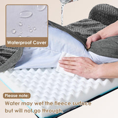 EHEYCIGA XL dog bed uses waterproof film to protect the base and extend durability.