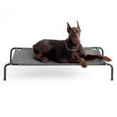 EHEYCIGA XXL elevated dog cot bed frame shows sturdy support for large dogs.
