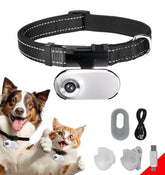 ehomful HD 1080P cat camera collar captures pet perspective video for insights.
