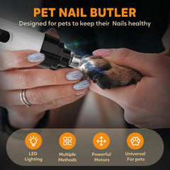 EISNZLAN Nail Grinder three-speed control for customizing pace by nail size