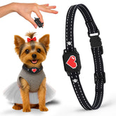 ELECANE bark collar for small dogs with compact all-day comfortable design