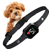 ELECANE bark collar demonstrates adjustable neck sizes from 7-24 inches for comfortable all-day wear.