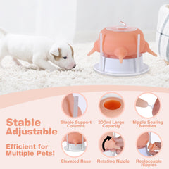 Elevonix nursing nipple adjustable nipples adapt to feeding height