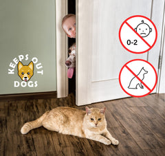 Elilier cat door latch durable plastic construction for long-lasting use.