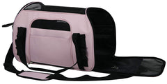 EliteField soft pet carrier pink open door for quick pet access