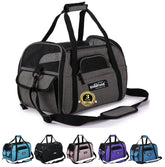 EliteField soft-sided pet carrier in airline-approved design for small pets