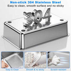 Ellenpent-xl-litter-box-leak-proof-seam helps reduce leaks and mess.