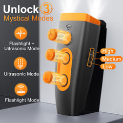 ELRINA Dog Bark Deterrent 3-in-1 design supports training, signaling, and quieting