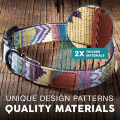 Embark Pets Adventure Dog Collar D-ring with rust-resistant hardware