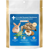 EMERAID Sustain Herbivore bottle with apple-banana formula supports recovery nourishment.