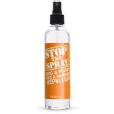 Emmy's Best EBPP Stop the Spray bottle front for easy deterrence of dog marking.