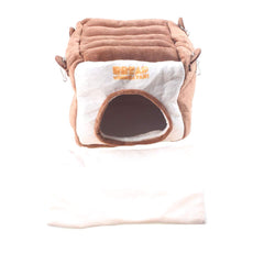 emours small animal bed with mat highlights easy washing and quick refresh