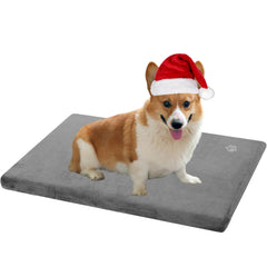 EMPSIGN dog bed mat warm plush side for cozy crate naps.