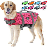EMUST chaleco salvavidas para perros NewPink: flotación estable para natación.