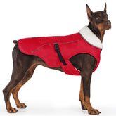 EMUST dog winter coat Waterproof Windproof for cozy outdoor walks in cold weather.
