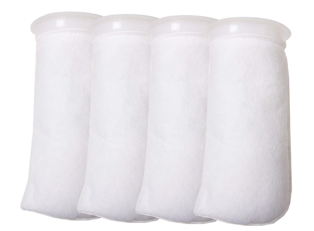 Encompass All 4-inch ring filter socks 200 micron closeup for fine mechanical filtration