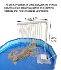 Enochainchin automatic water circulation image emphasizes hands-free setup and continuous flow.