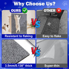 ENONCI scratch pad texture close-up shows durable felt resisting shredding.